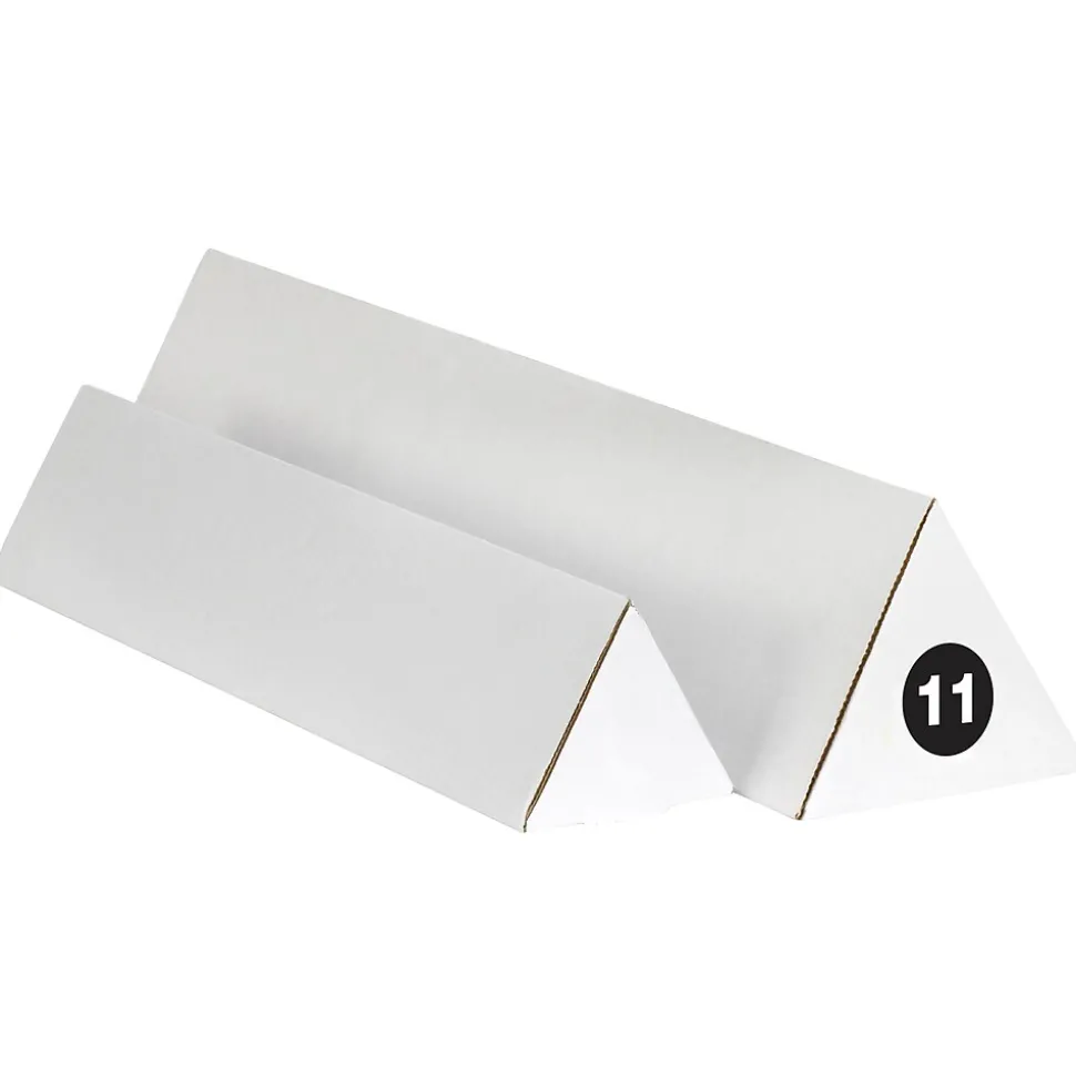 Tape Logic 2" Circle "11" Number Label, Black, 500/Roll