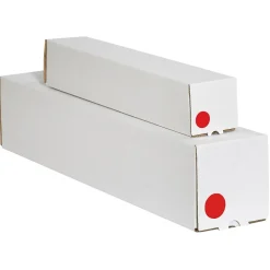 Tape Logic 1" Circle Inventory Label, Red, 500/Roll