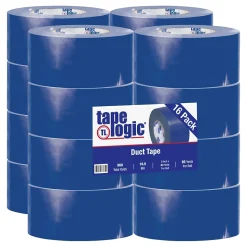 Tape Logic™ 10 mil Duct Tape, 3" x 60 yds., Blue, 16/Pack