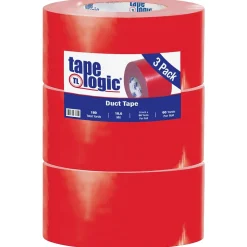 Tape Logic™ 10 mil Duct Tape, 3" x 60 yds, Red, 3/Pack