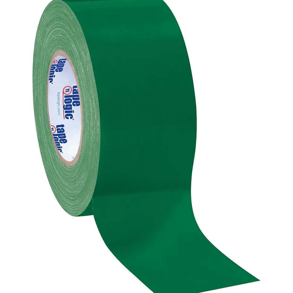 Tape Logic™ 10 mil Duct Tape, 3" x 60 yds, Green, 16/Pack