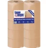 Tape Logic® #6000 Non Reinforced Water Activated Tape, 3" x 600', Kraft, 10/Case (T36000)
