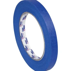 Tape Logic® 3000 Painter's Tape, 5.2 Mil, 1/2" x 60 yds., Blue, 12/Case (T933300012PK)