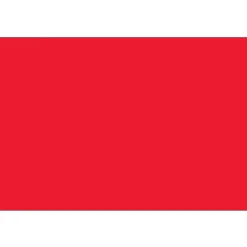 Tape Logic 6" x 4" Rectangle Inventory Label, Fluorescent Red, 500/Roll