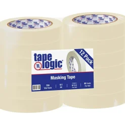 Tape Logic™ 1" x 60 yds. Heavy Duty Masking Tape, 12 Rolls