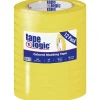 Tape Logic® Colored Masking Tape, 4.9 Mil, 1/2" x 60 yds., Yellow, 12/Case (T93300312PKY)