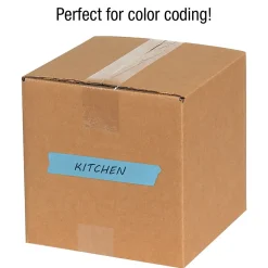 Tape Logic® Colored Masking Tape, 4.9 Mil, 1/2