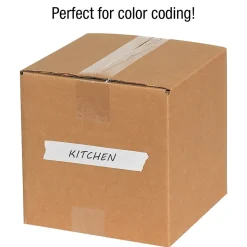 Tape Logic® Colored Masking Tape, 4.9 Mil, 1/2