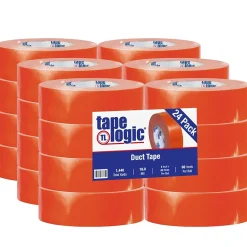 Tape Logic® Duct Tape, 10 Mil, 2" x 60 yds., Orange, 24/Case (T987100RN)