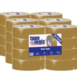 Tape Logic® Duct Tape, 10 Mil, 2" x 60 yds., Beige, 24/Case (T987100BE)