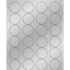 Tape Logic® Foil Circle Laser Labels, 1 5/8", Silver, 2400/Case (LL216SR)