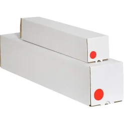 Tape Logic Inventory Circle Labels, 3/4", Fluorescent Red, 500/Roll (DL610G)