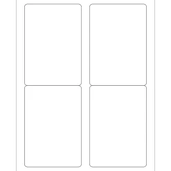 Tape Logic® Laser Labels, Rectangle, 3 1/2" x 5", White, 400/Case (LL119)