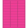 Tape Logic® Rectangle Laser Labels, 2 5/8" x 1", Fluorescent Pink, 3000/Case (LL173PK)
