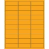 Tape Logic® Rectangle Laser Labels, 2 5/8" x 1", Fluorescent Orange, 3000/Case (LL173OR)