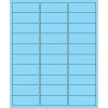 Tape Logic® Rectangle Laser Labels, 2 5/8" x 1", Pastel Blue, 3000/Case (LL173BE)