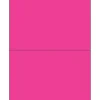 Tape Logic® Rectangle Laser Labels, 8 1/2" x 5 1/2", Fluorescent Pink, 200/Case (LL184PK)