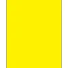 Tape Logic® Rectangle Laser Labels, 8 1/2" x 11", Fluorescent Yellow, 100/Case (LL185YE)