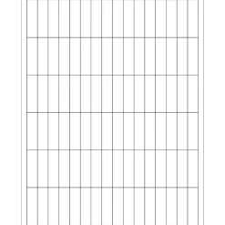 Tape Logic® Rectangular Laser Labels, 1/2" x 1 3/4", White, 9600/Case (LL103)