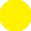 Tape Logic Removable Labels, 2" Circle, Fluorescent Yellow, 500 /Roll (DL1390FY)