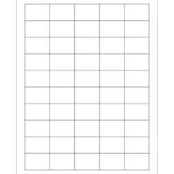 Tape Logic® Removable Rectangle Laser Labels, 1 1/2" x 1", White, 5000/Case (LL260)