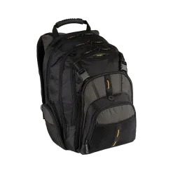 Targus CityGear Laptop Backpack, X-Large, Black/Yellow (TBB018US)