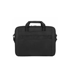 Targus Classic Slim Laptop Briefcase, Black Polyester (TCT027US)
