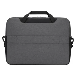 Targus Cypress Laptop Briefcase, Light Gray Fabric (TBT92602GL)