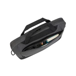 Targus Cypress Laptop Briefcase, Gray Fabric (TBS92602GL)