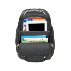 Targus Drifter II Laptop Backpack, Gray/Black Fabric (PSB239US)