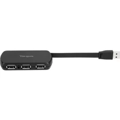 Targus 4-Port USB 2.0 Hub, Black (ACH114US)