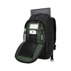 Targus Spruce EcoSmart Backpack, Black/Green (TBB013US)