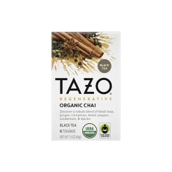 Tazo Black Tea, Tea Bag, 1.5 Oz., 16/Box (10794522003058)