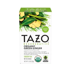 Tazo Green Ginger Green Tea Bag, 1.23 Oz., 16/Box (10794522003560)