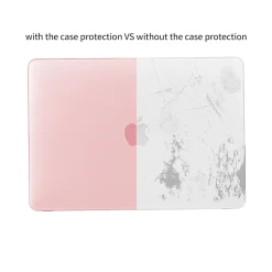 Techprotectus Laptop Case with Keyboard Cover and Screen Protector, Pink, Plastic (TP-RQ-K-MP16M1X)