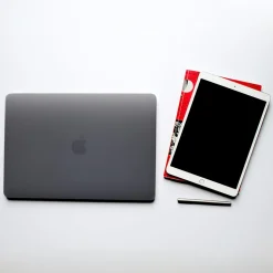 Techprotectus Laptop Case with Keyboard Cover and Screen Protector, Black, Plastic (TP-BK-K-MP13M1)