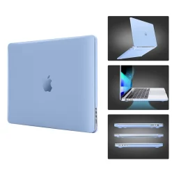 TechProtectus Laptop Case with Keyboard Cover and Screen Protector, Serenity Blue (TP-SB-K-MP14M1)