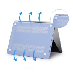 TechProtectus Laptop Case with Keyboard Cover and Screen Protector, Serenity Blue (TP-SB-K-MP14M1)