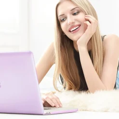 Techprotectus Laptop Case with Keyboard Cover and Screen Protector, Light Purple, Plastic (TP-LP-K-MP13M1)