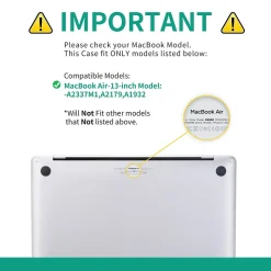 Techprotectus Rugged Laptop Case, Clear, Plastic (TP-RCL-MA13MA)