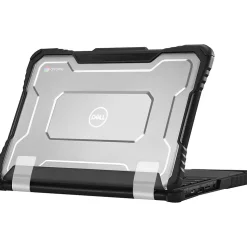 TechProtectus ShockProof 11.6" Laptop Case for Dell 3100 Chromebook, Shock-Absorbing, Black (TP-CL-DE3100-21)