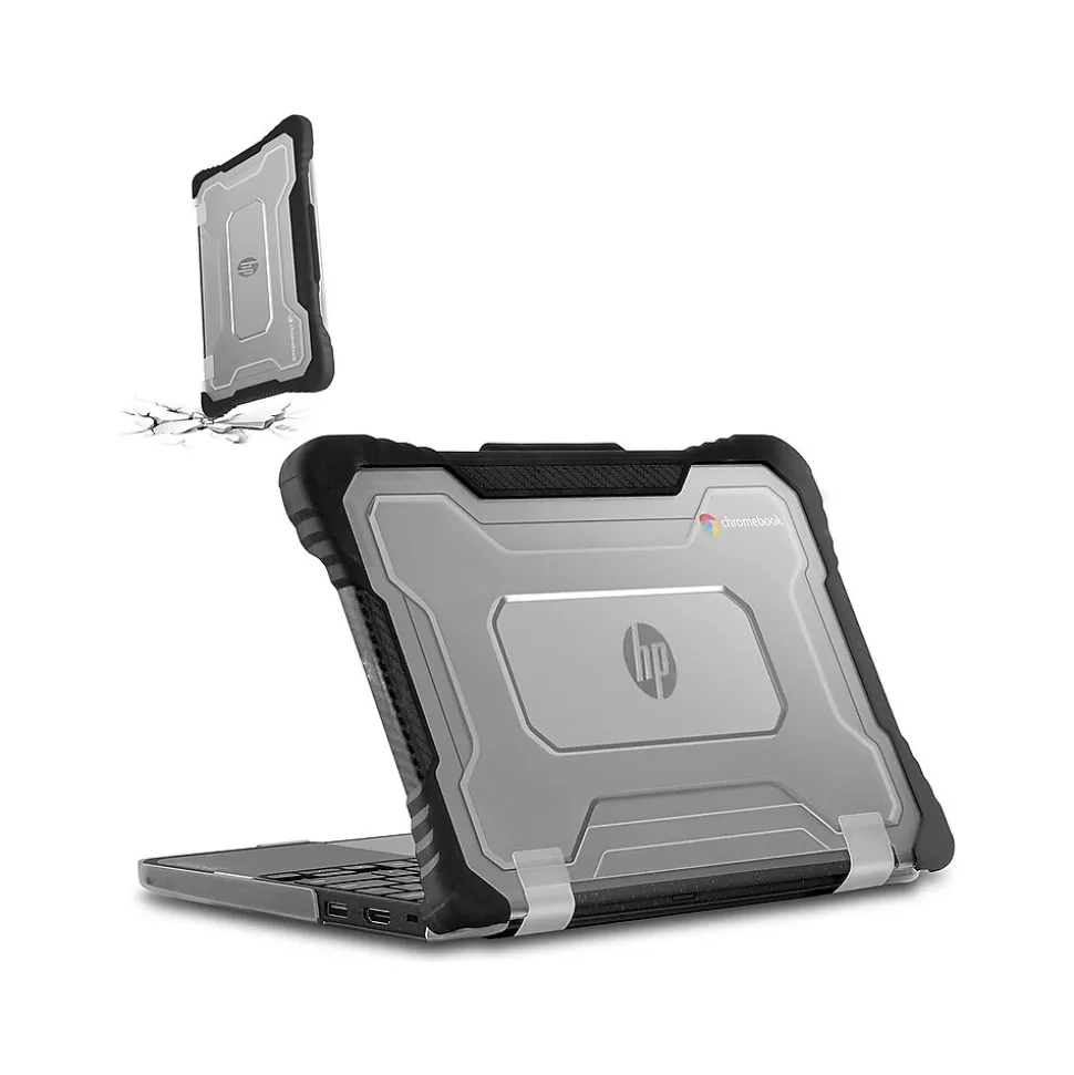 TechProtectus ShockProof 11.6" Laptop Case for HP G9 EE Chromebook, Shock-Absorbing, Black (TP-HP-G9)