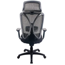 Tempur-Pedic Mesh Back Fabric Computer and Desk Chair, Black (TP6450-BLKMB)