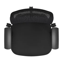 Tempur-Pedic ProTask Mesh/Fabric Swivel Executive Task Chair, Black (TP-PROTASK-BLK)