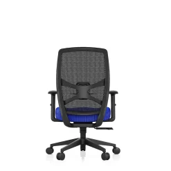 Tempur-Pedic ProTask Mesh/Fabric Swivel Executive Task Chair, Blue (TP-PROTASK-BLU)