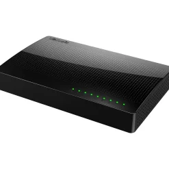 Tenda SG108 8-Port Gigabit Ethernet Unmanaged Switch, 10/100/1000 Mbps, Black (SG108)