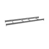 Tennsco Bulk Storage Extra Shelf, Supports 2150 lb., Medium Grey, 96"W x 24"D