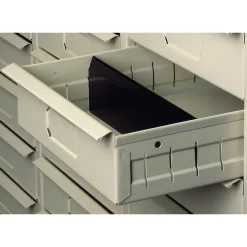Tennsco Dividers for Thirty Drawer Organizer, Black, 30/St