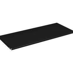 Tennsco Extra Shelf for 18" Deep Storage Cabinet, Supports 400 lb., Black, 3/4"H x 36"W x 18"D
