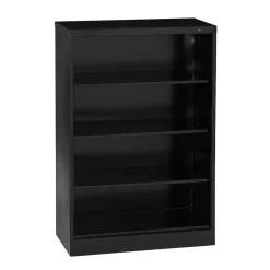 Tennsco 55"H Welded Bookcase, Black (TNN-BC1852BK)